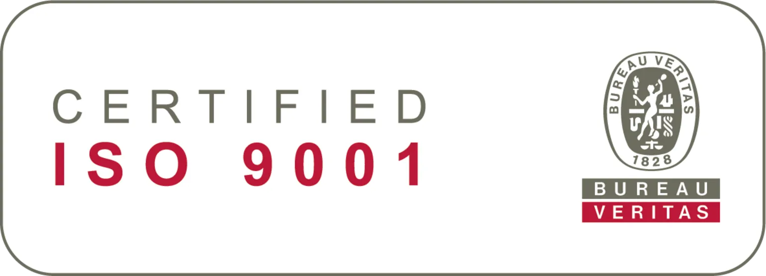Estamos Certificados ISO 9001:2015